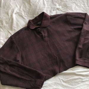 ✨LAST DAY✨ Vintage Cropped Polo Tee